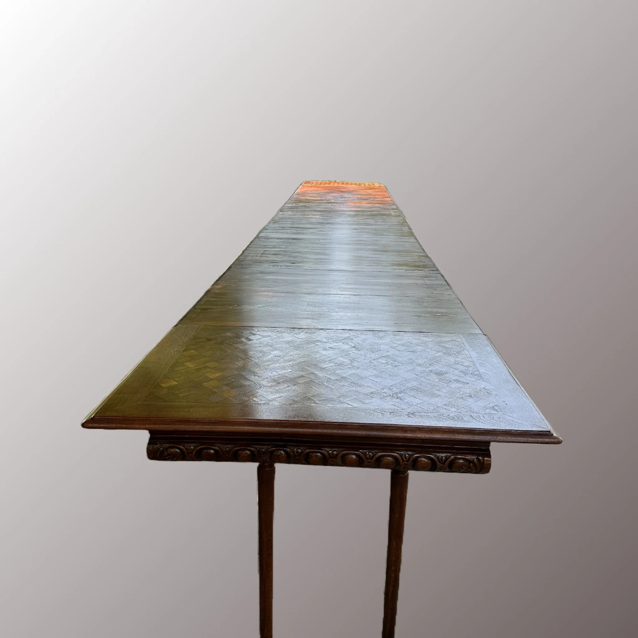 Gigantikus neoreneszánsz étkező asztal - 5. nézet