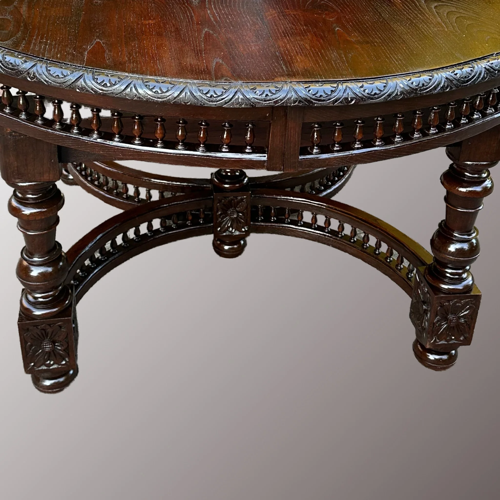 Breton stílusú étkezőasztal - 3. nézet