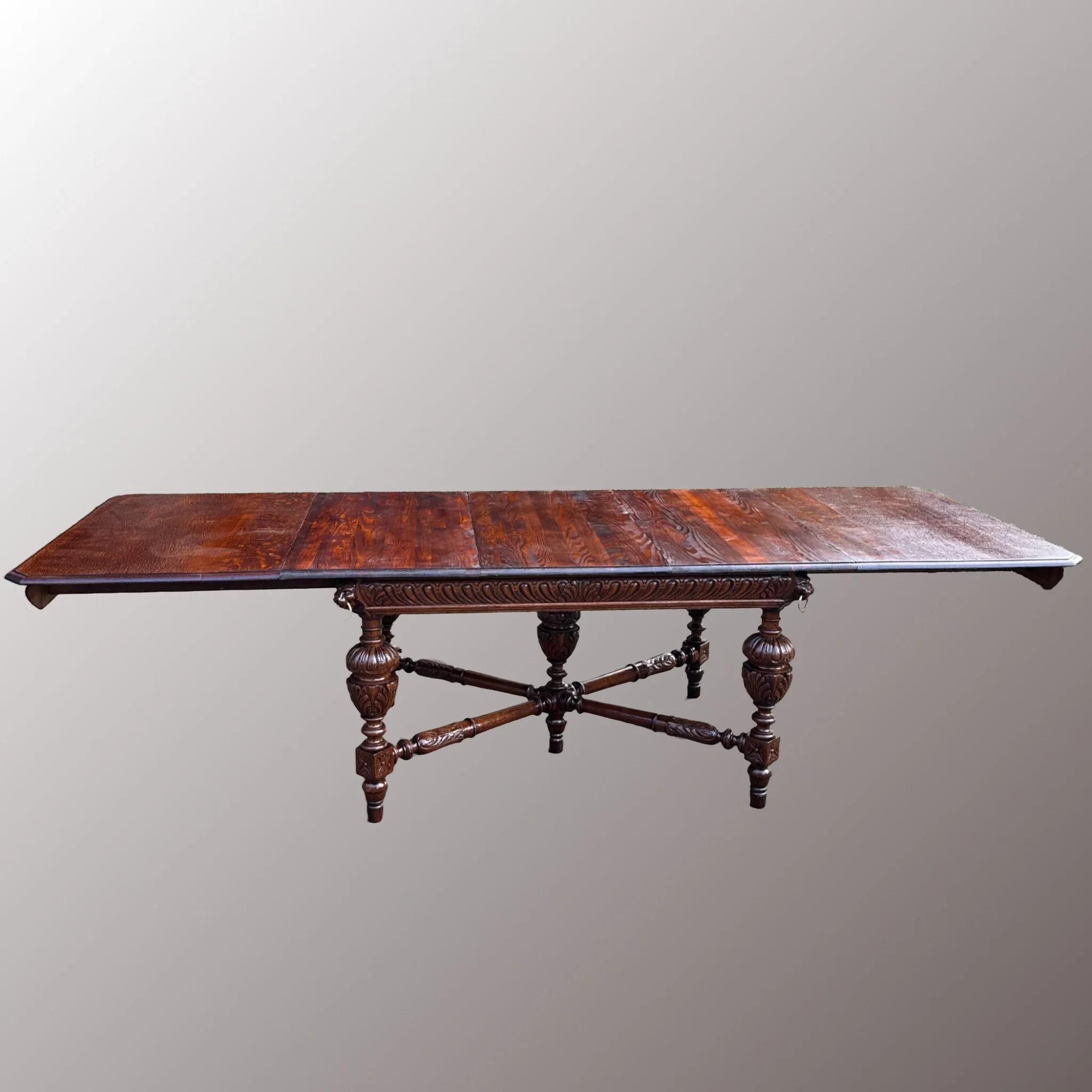 Neoreneszánsz étkezőasztal - 3. nézet