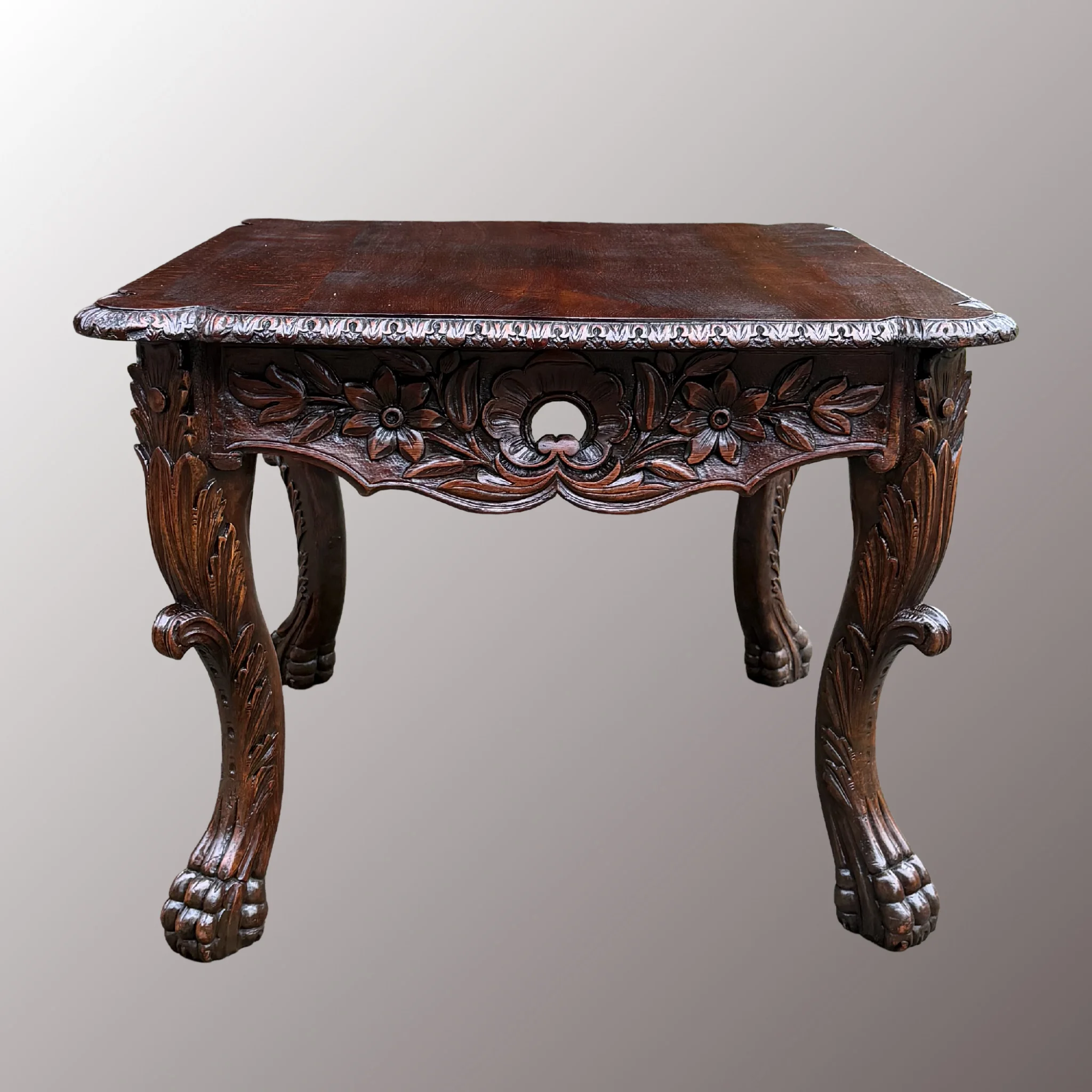 Neorokokó étkezőasztal - 4. nézet