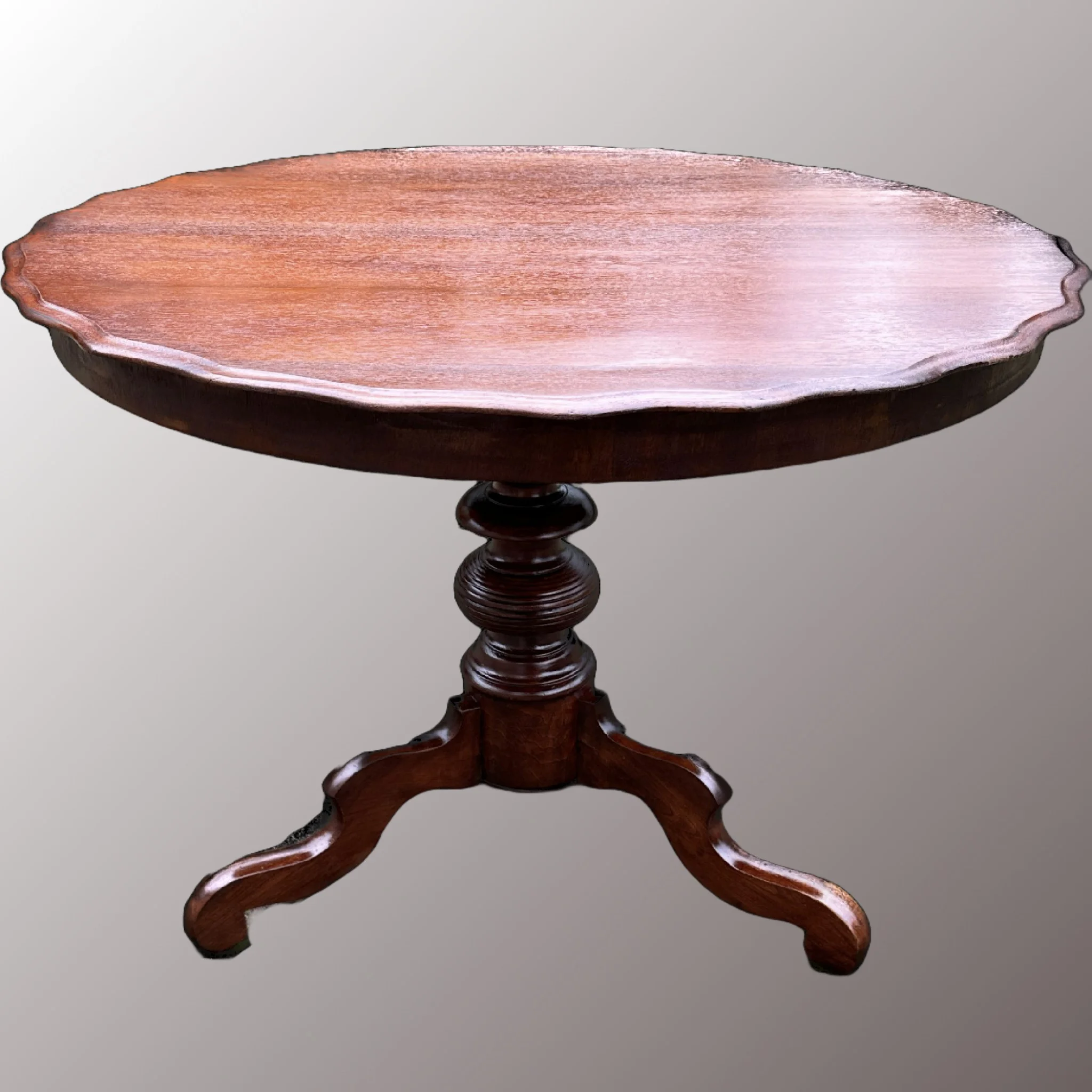 Antik hatású teázó asztal - 2. nézet