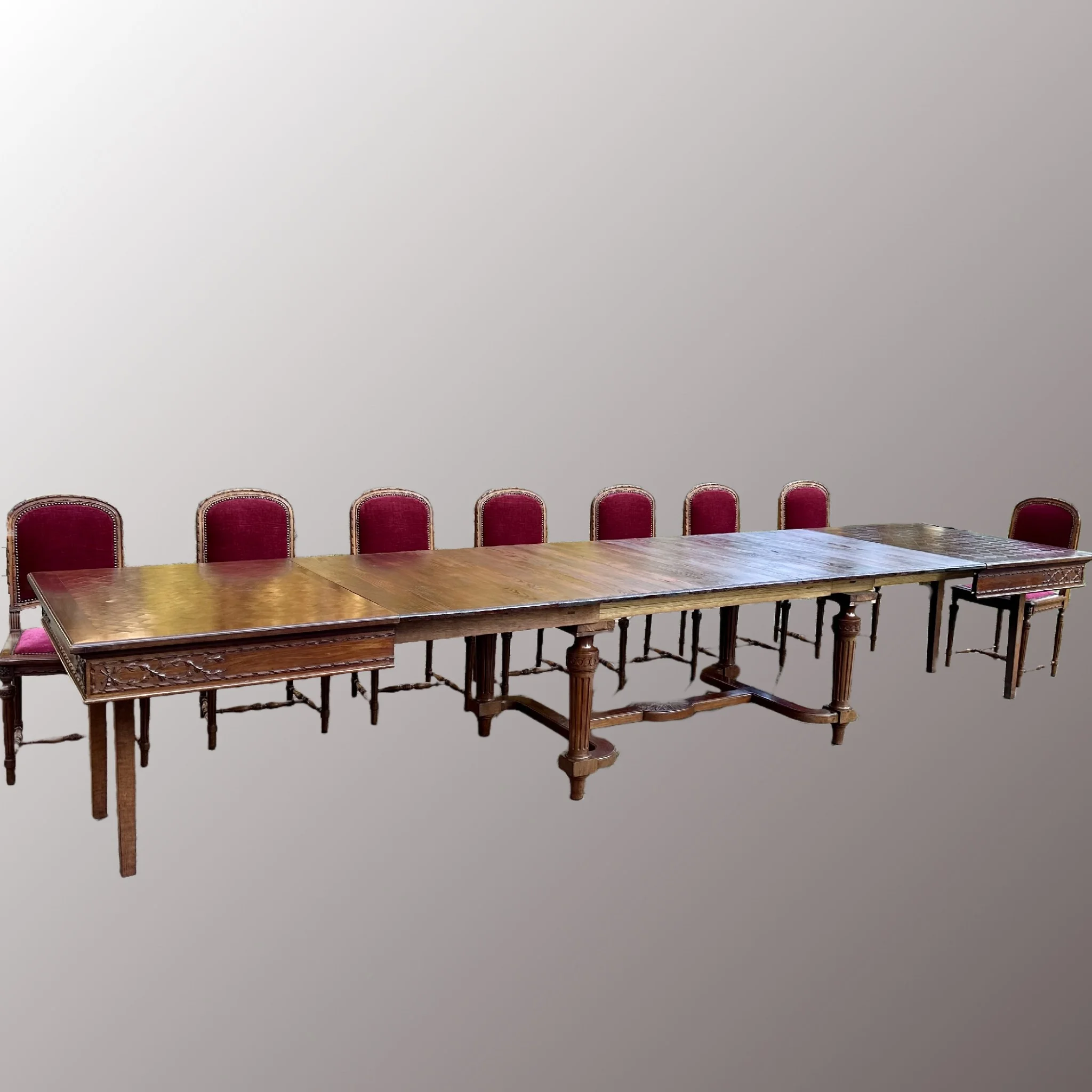 Restaurált Historizáló étkezőgarnitúra