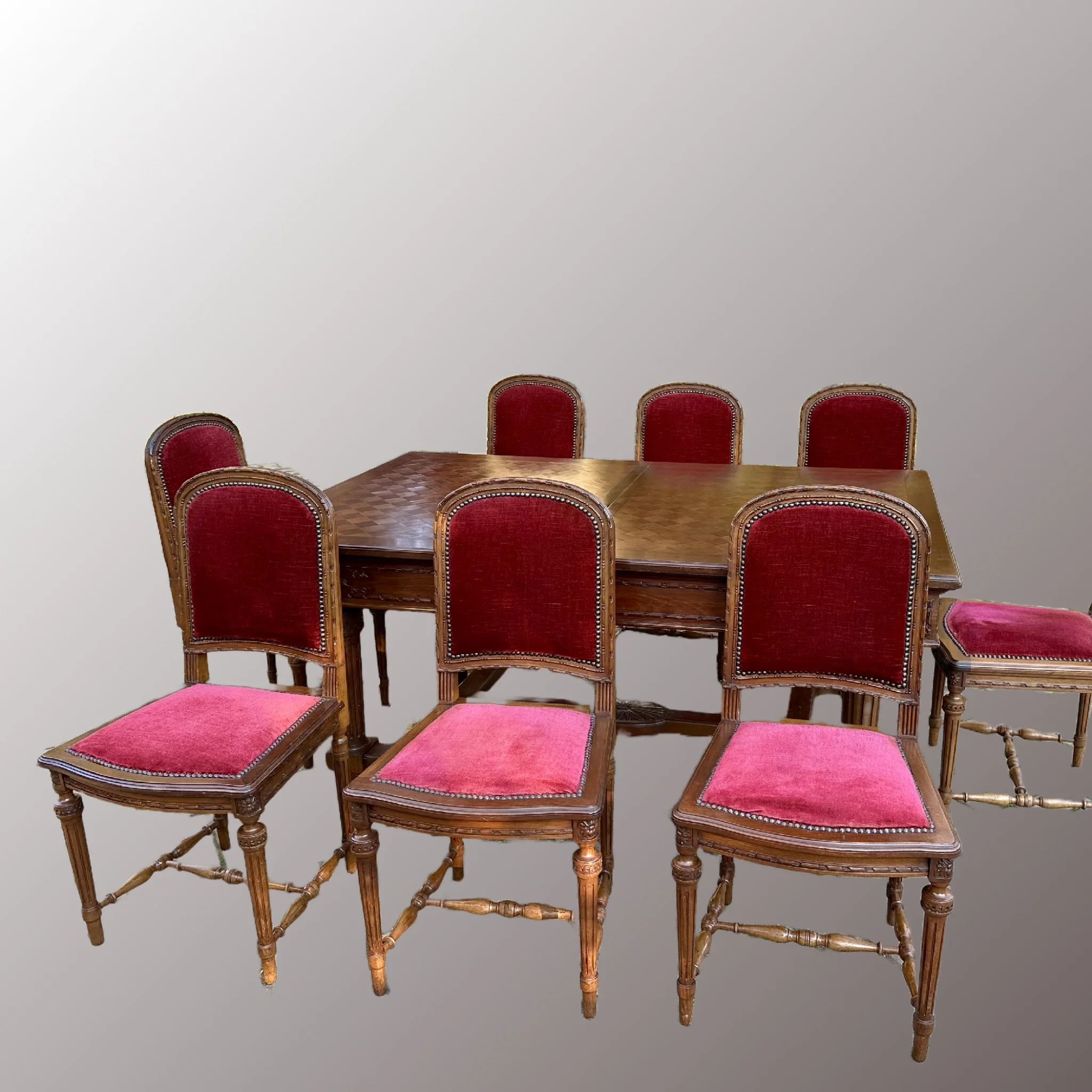 Historizáló étkezőgarnitúra - 2. nézet