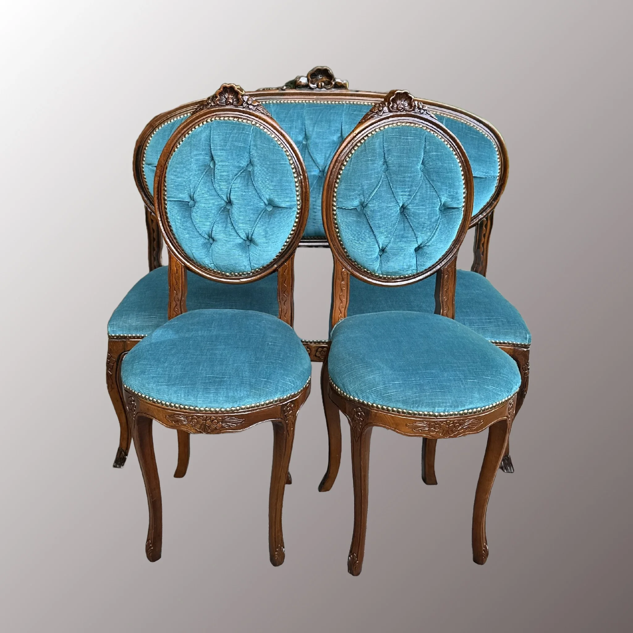 Lajos-stílusú szalongarnitúra - 5. nézet