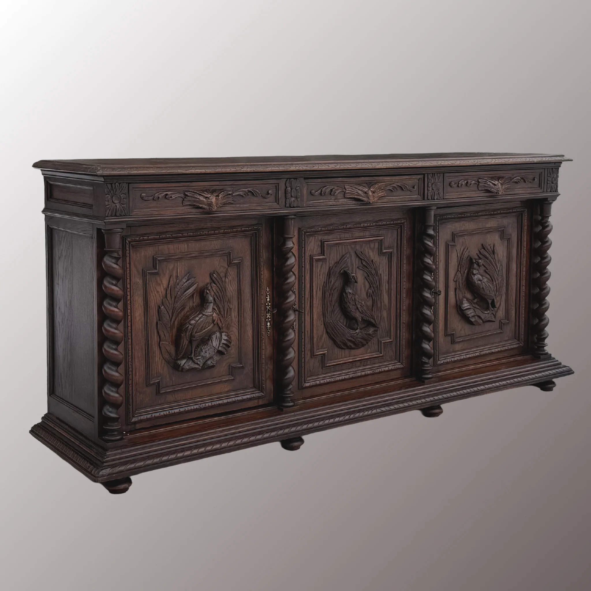 Neoreneszánsz komód - 2. nézet