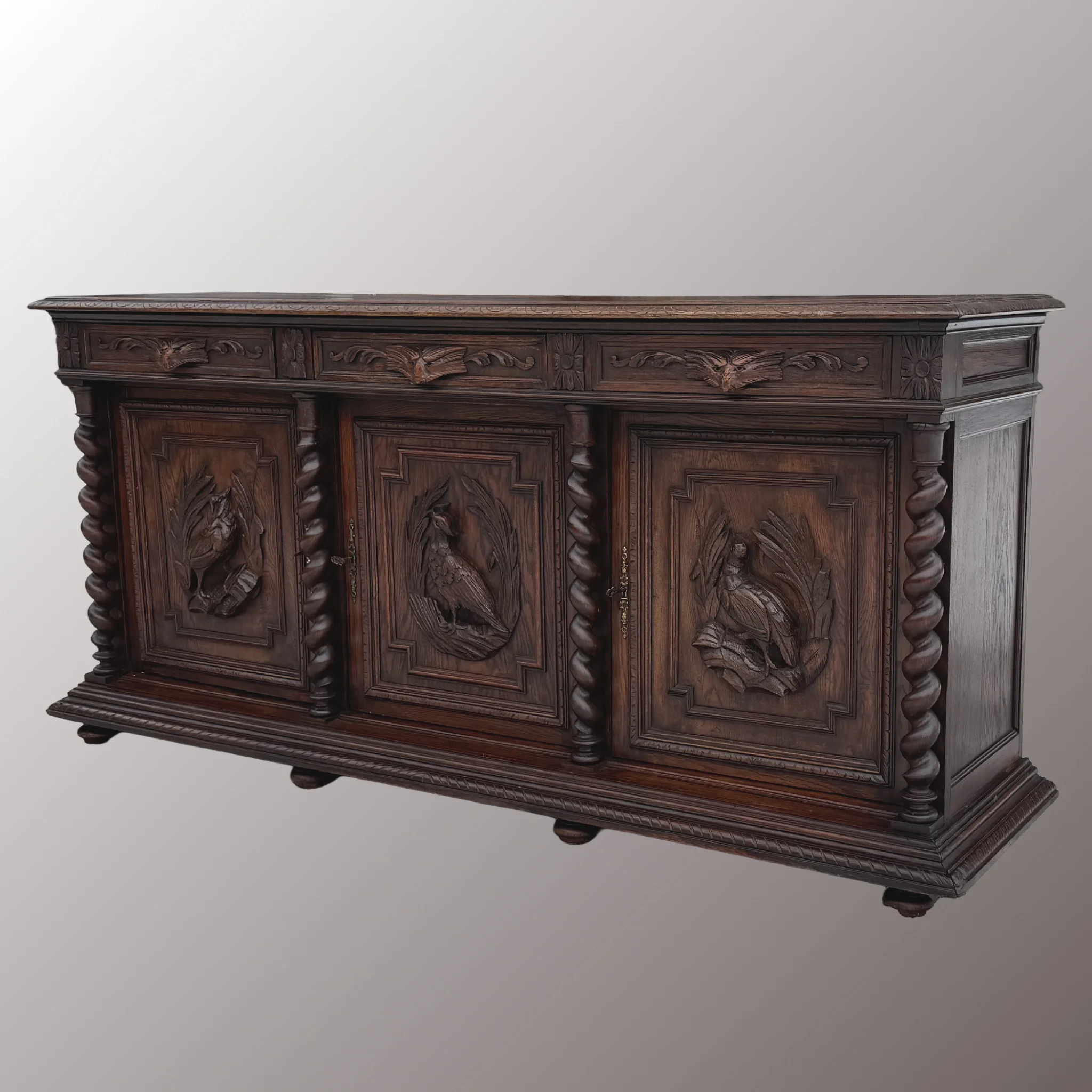 Neoreneszánsz komód - 3. nézet