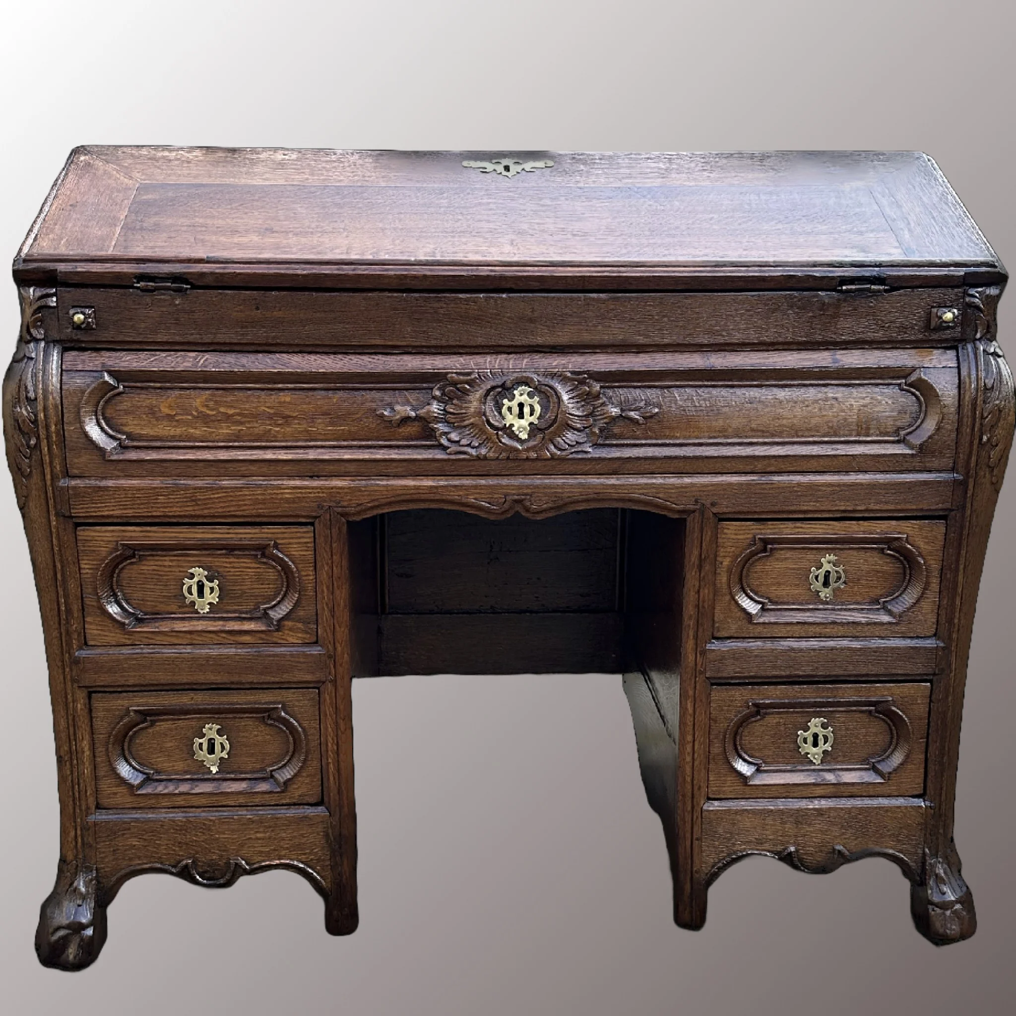 Restaurált Historizáló szekreter