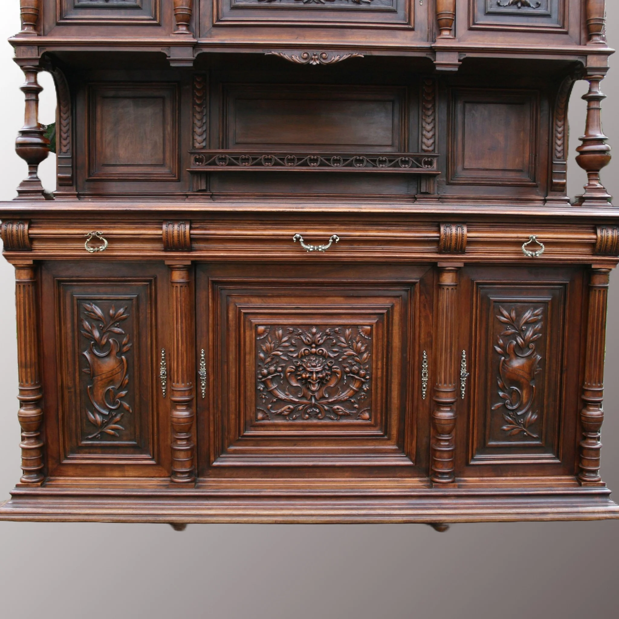 Neoreneszánsz tálalószekrény - 4. nézet