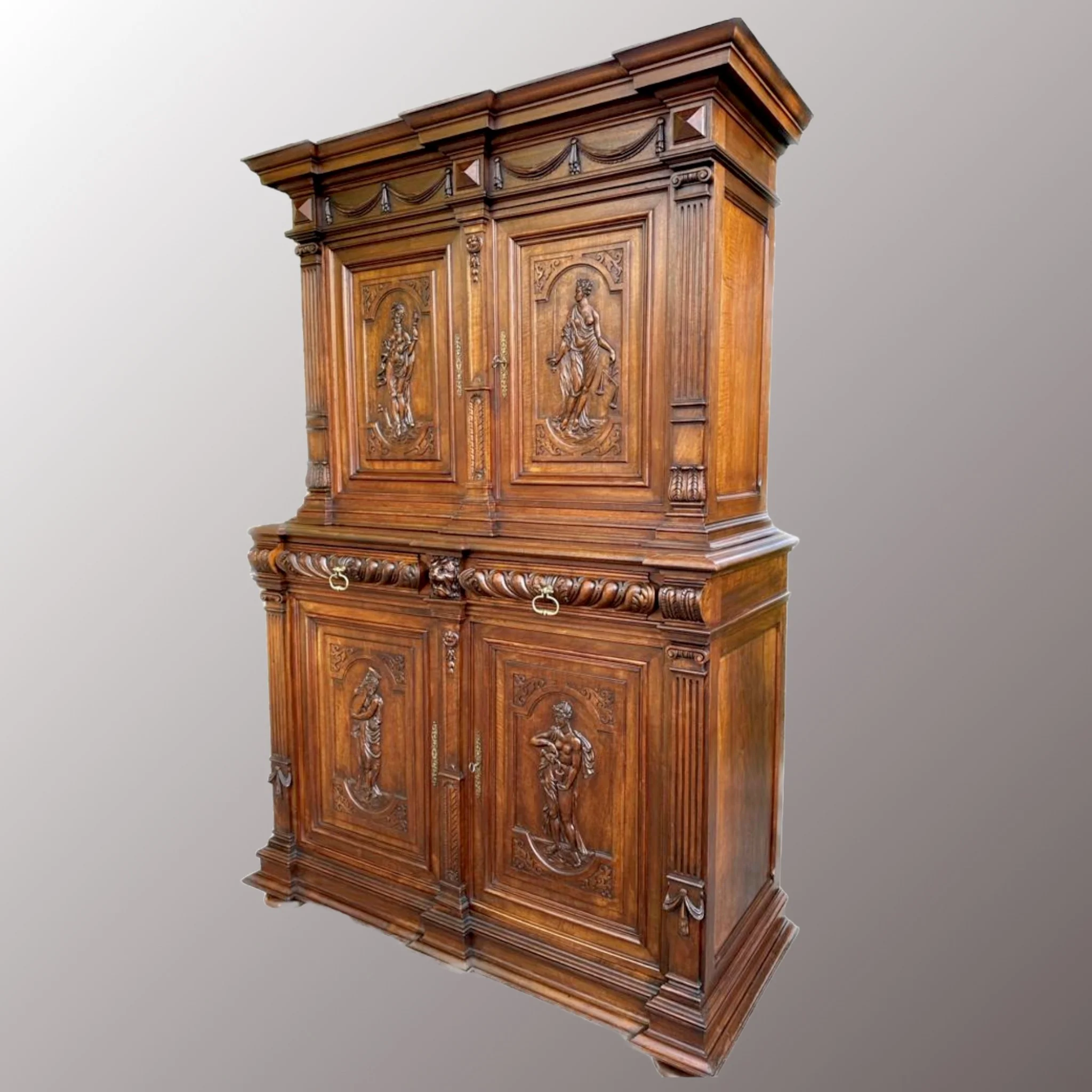 Neoreneszánsz szekrény - 2. nézet