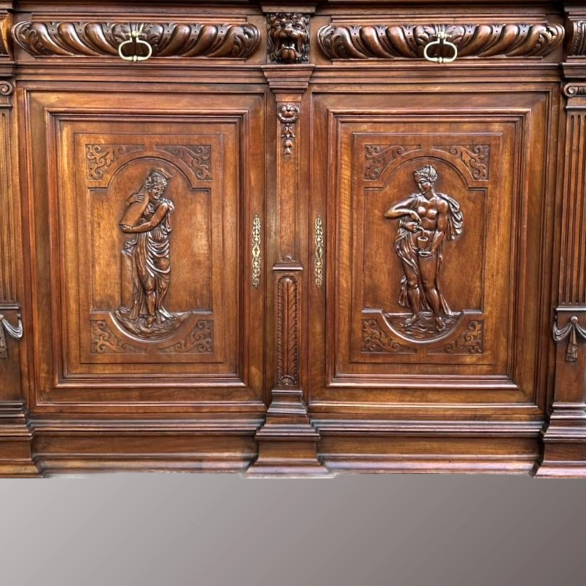 Neoreneszánsz szekrény - 6. nézet