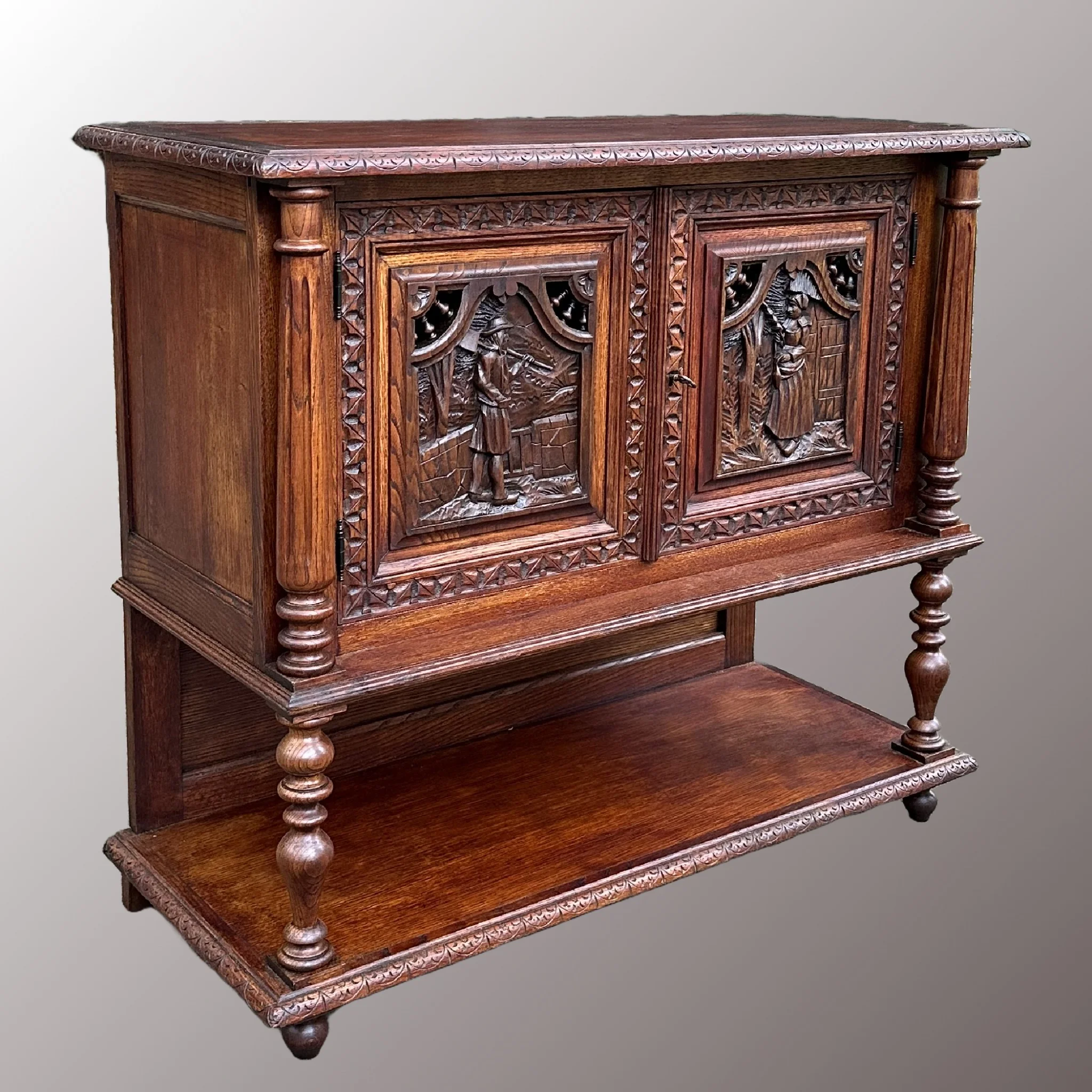 Breton kisszekrény - 5. nézet