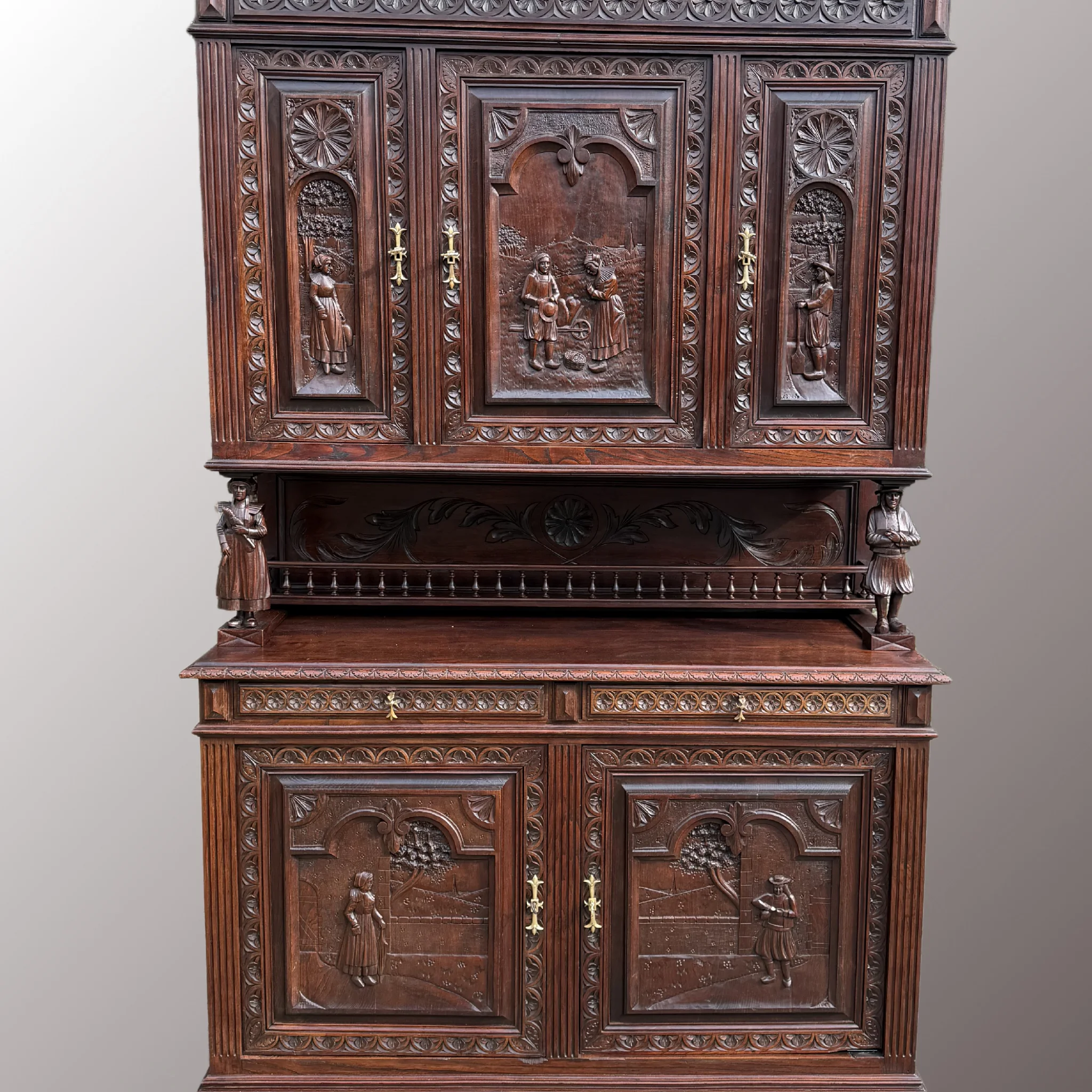 Breton tálalószekrény - 5. nézet