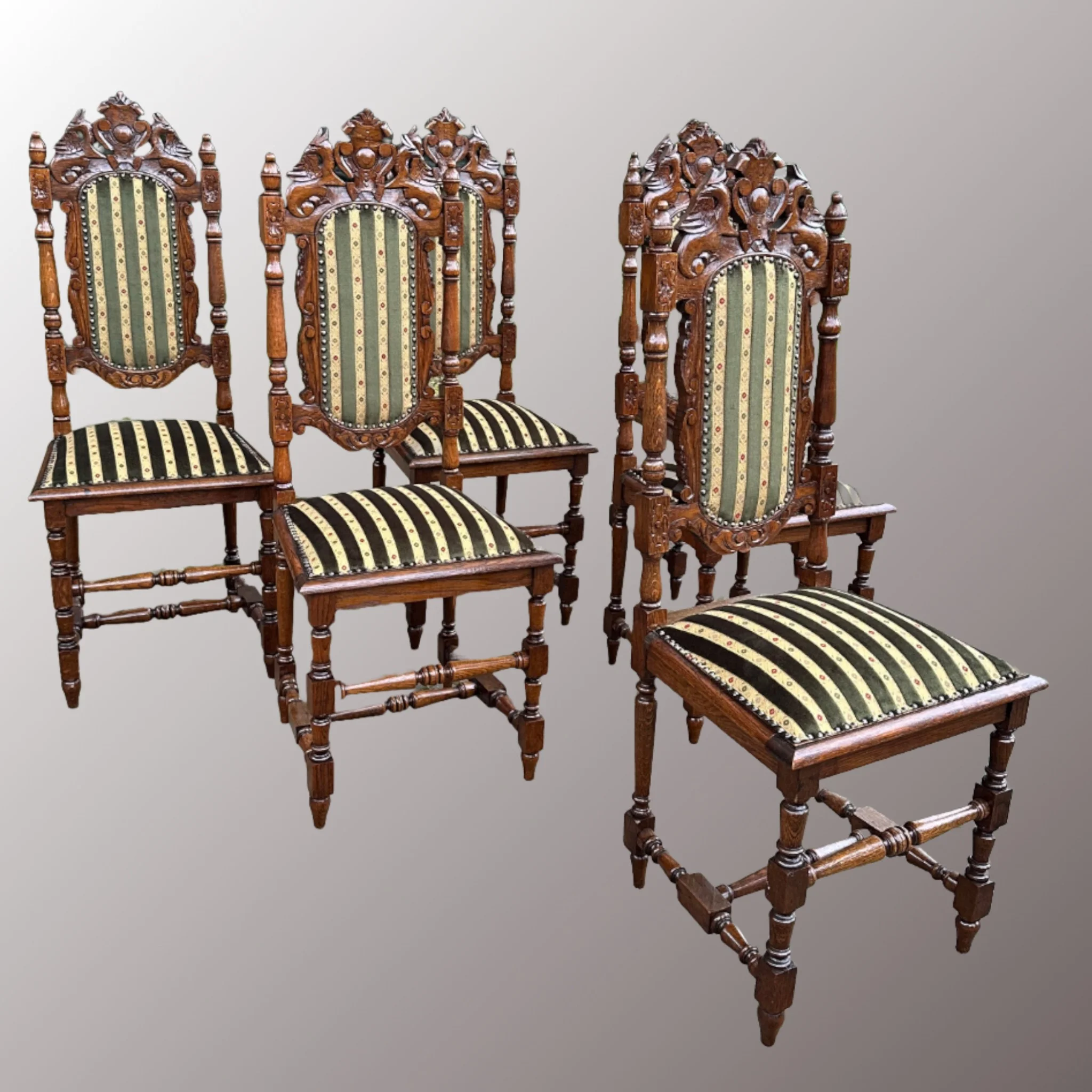 Neoreneszánsz székek - 2. nézet