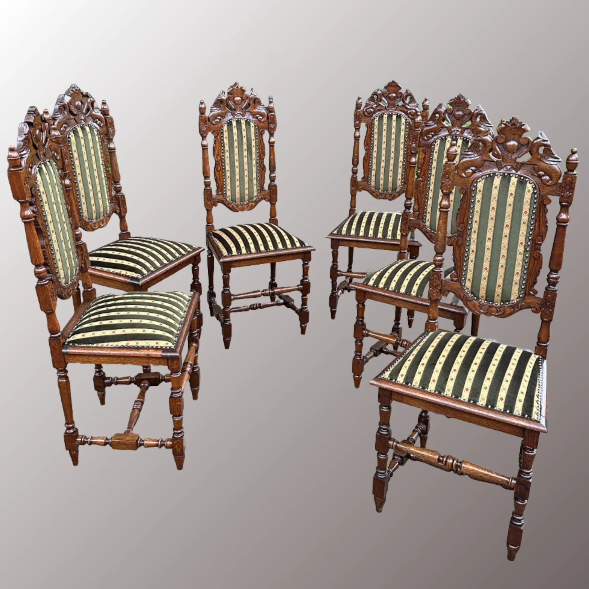 Neoreneszánsz székek - 6. nézet