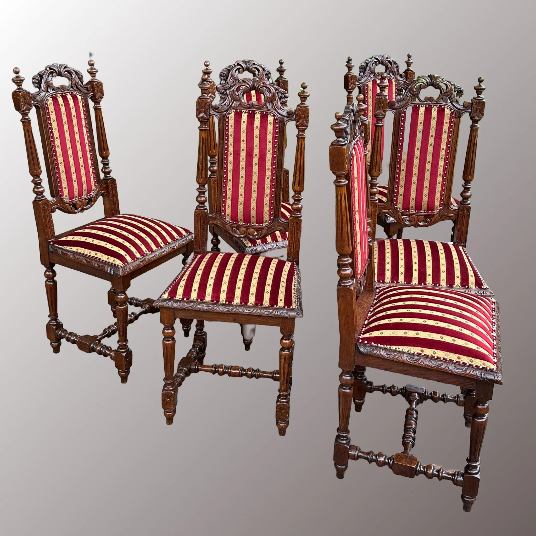 Neobarokk étkezőszékek - 4. nézet