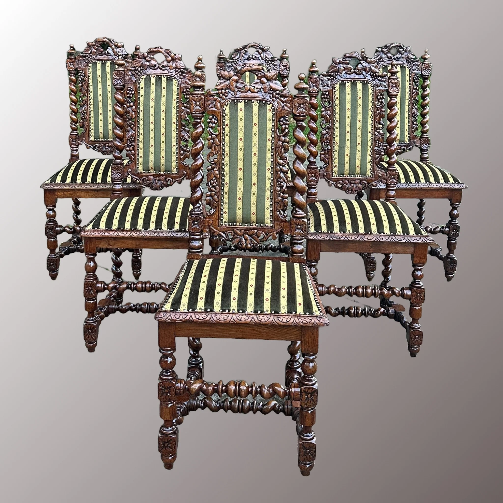 Restaurált Neobarokk székek