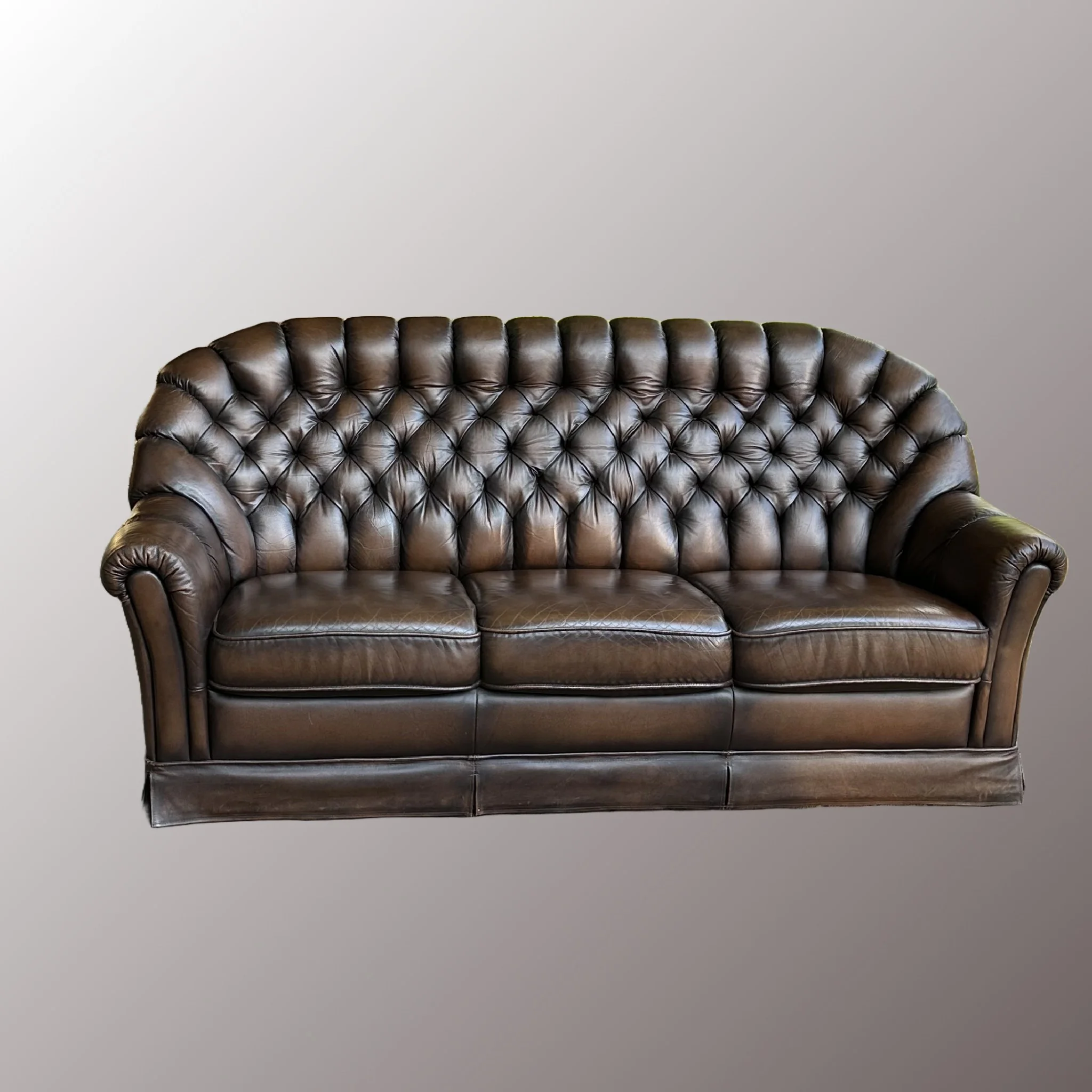 Restaurált Chesterfield kanapé