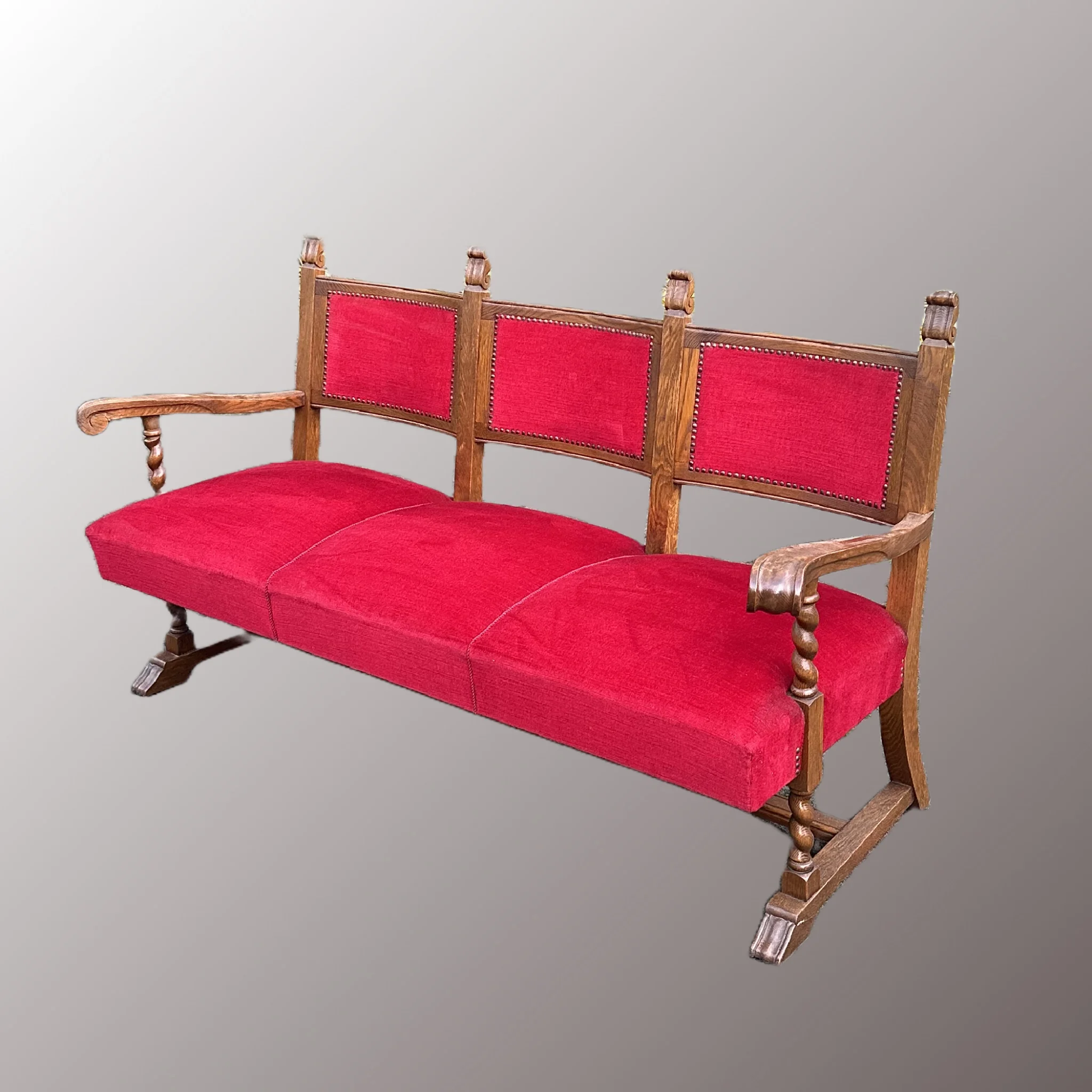 Historizáló kanapé - 2. nézet