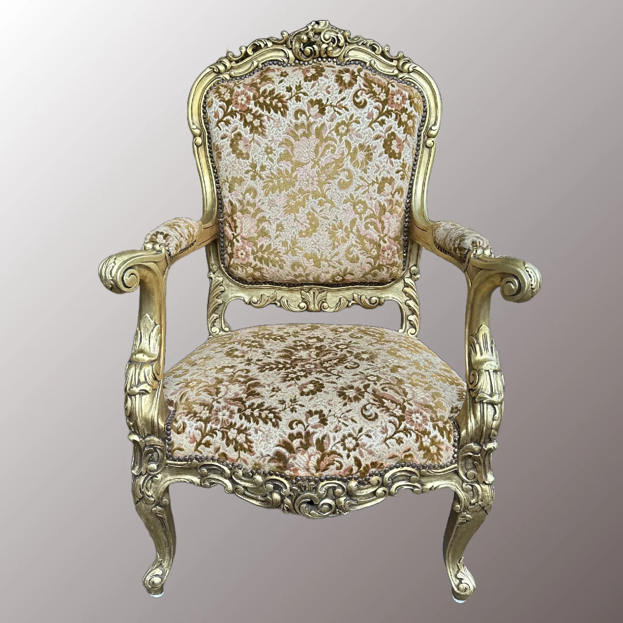 Restaurált Neorokokó karosszék