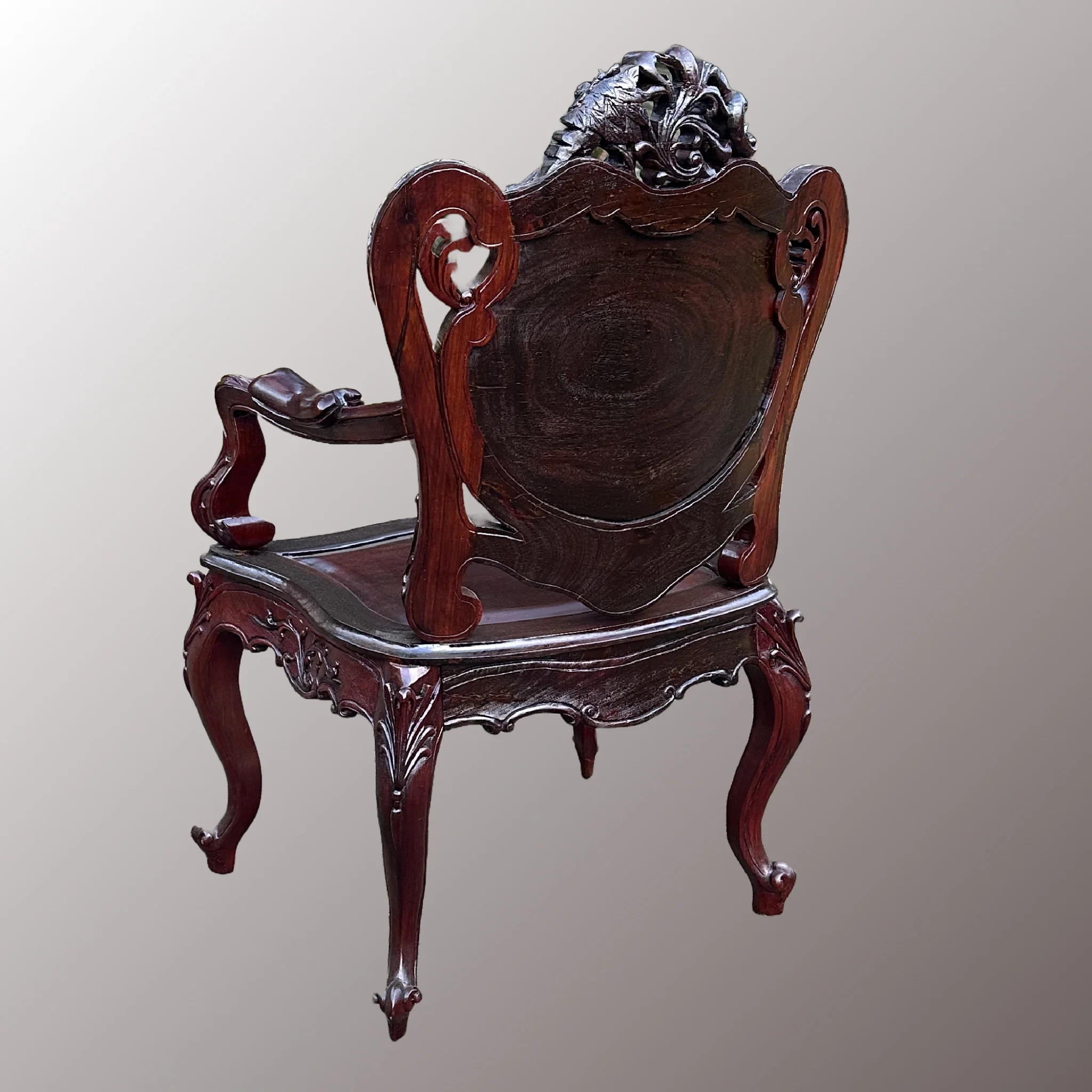 Neorokokó trónszék - 4. nézet