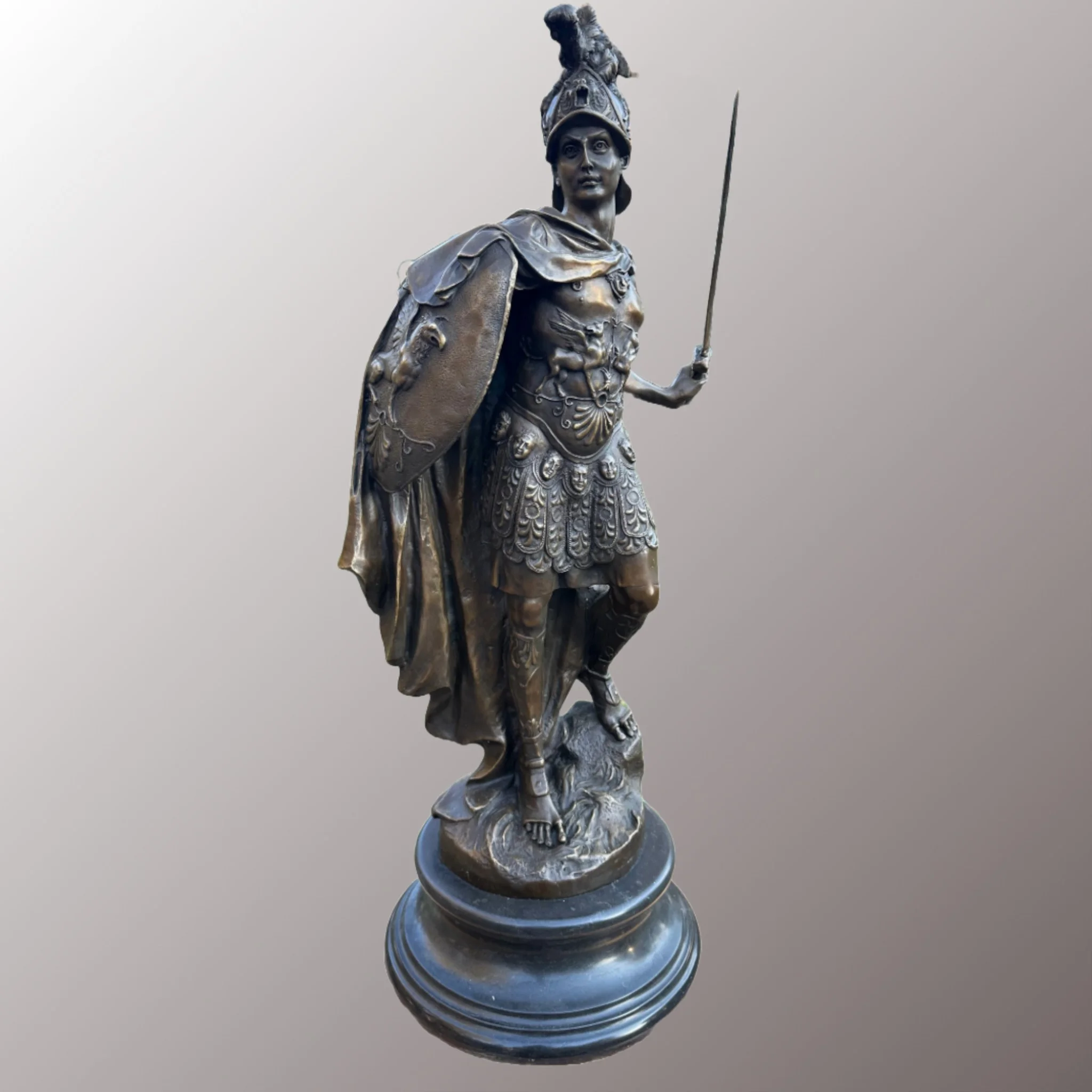 Bronz szobor - 2. nézet