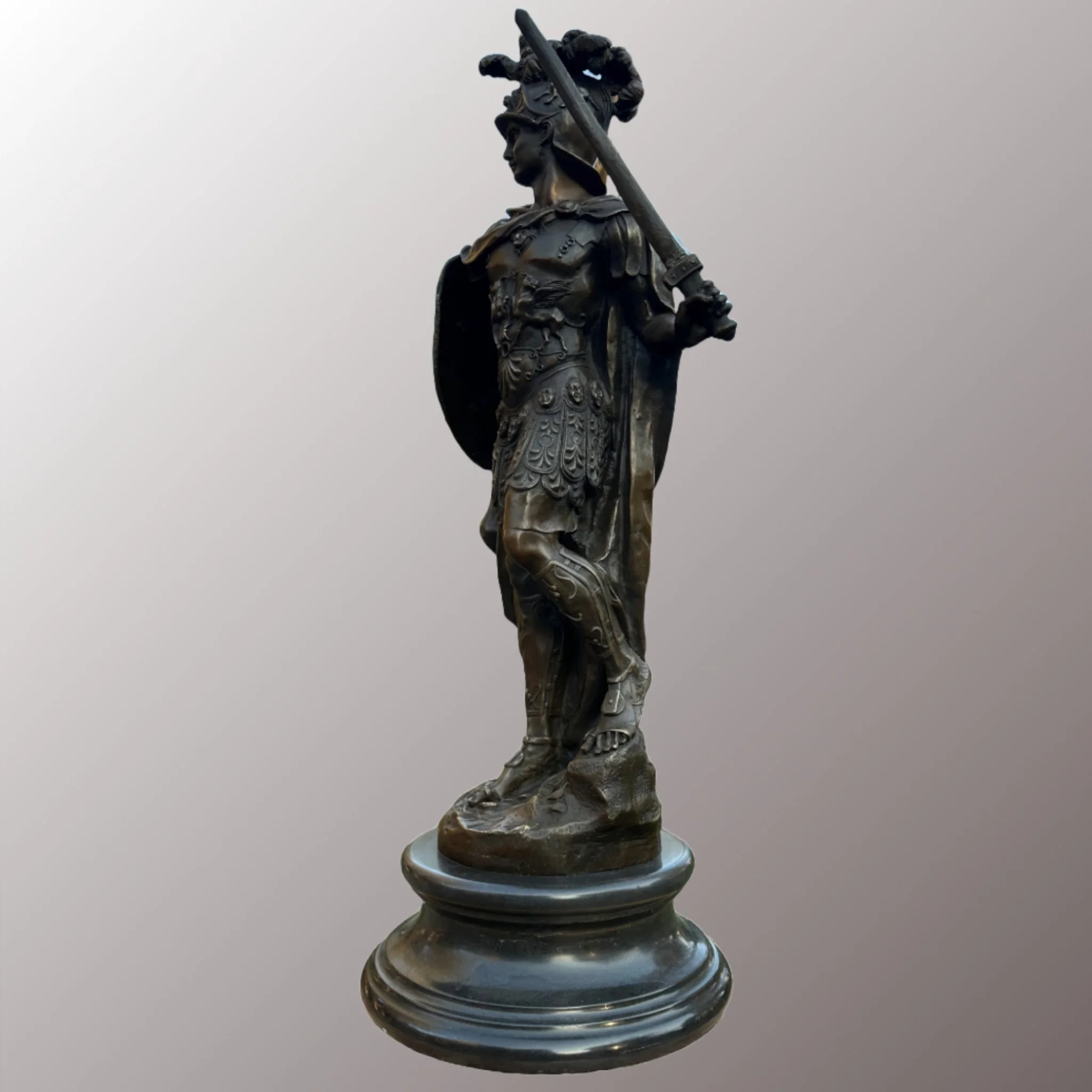 Bronz szobor - 4. nézet