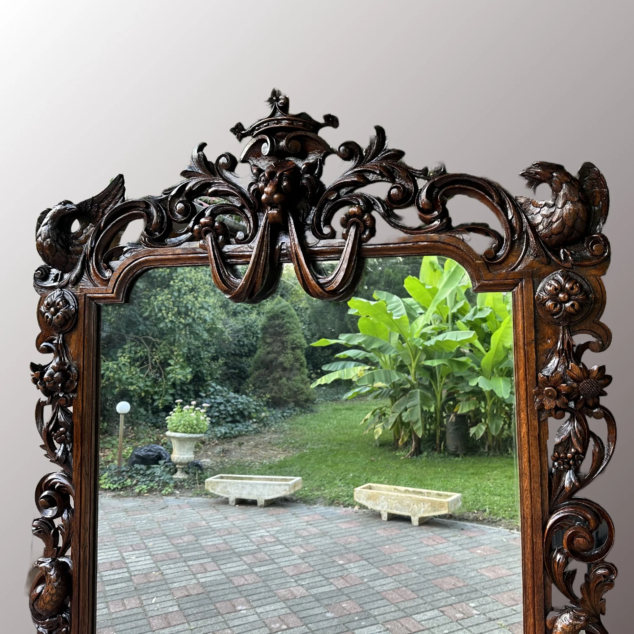 Neobarokk óriás tükör - 3. nézet